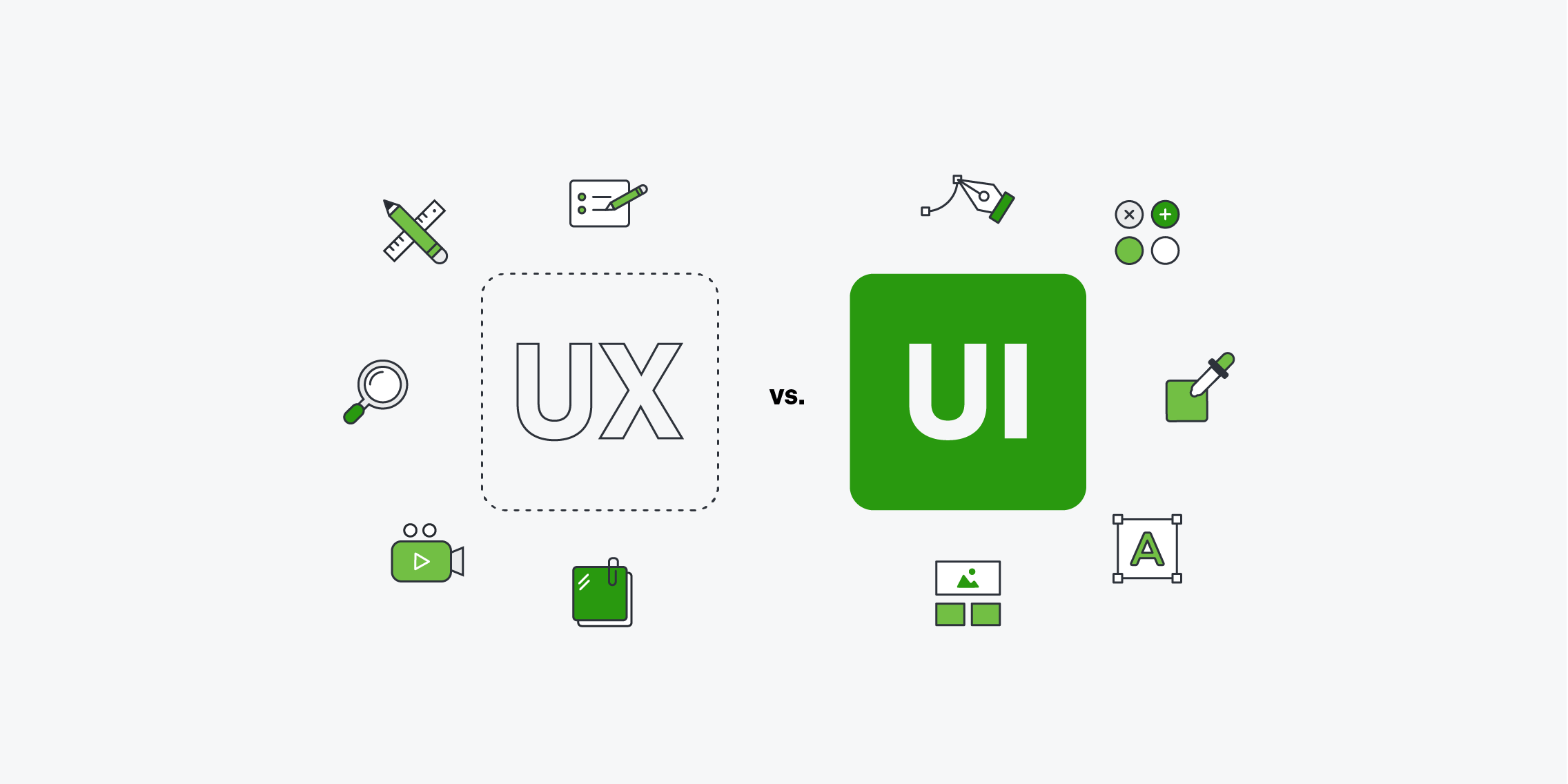 UI vs. UX Design